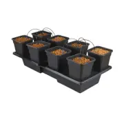 Nutriculture Wilma Drip Irrigation Kit - Wide Extra Large | 8x18L Pot |180L Tank