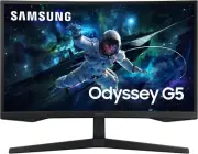 SAMSUNG Odyssey 32-Inch Monitor LS32CG550ENXZA 1000R Curved 1ms(MPRT) HDR10