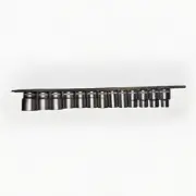 Bahco 1/2” Drive Sockets Set of 13 and Rail. 6PT Standard High Quality CR-V New
