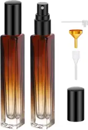 Segbeauty Perfume Travel Bottle, 2 Pcs Perfume Atomiser 10ml, Empty Perfume B...