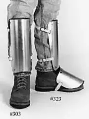 323 Ellwood Safety Appliance Aluminum Alloy Shin-Instep Guards