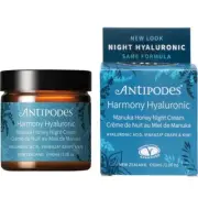 NEW Antipodes Harmony Hyaluronic Manuka Honey Night Cream 60ml