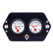 Quickcar 61-2205 Gauge Panel 2in Open Wheel w/ Switch White Face