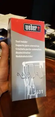 Weber BBQ Grill Tool Holder 7401 18.5 and 22.5" Charcoal Grills NR