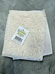 Janey Lynn Shaggies Scrubbies 5x6 Washcloth - 2 Pack in OOH LA LA FRENCH VANILLA