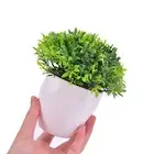 Artificial Plants Bonsai Fake Flowers Potted Ornaments Home Hotel Garden De AUT