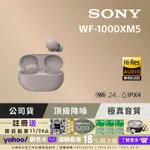 【玫瑰灰】SONY WF-1000XM5 旗艦真無線藍牙耳機 ( 公司貨 保固12+6 個月)