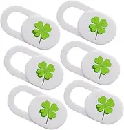 FUNNETOYU 6pcs Camera Cover Webcam Privacy Cover Laptop Webcam Slide Cute Webcam Cover Webcam Sliding Ultra Thin Slide Laptops Laptop Computer Camera Protective Lid Abs Green