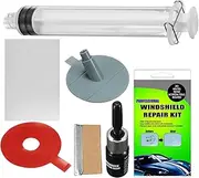 Alipis 1 Set Glass Repair Tools Auto Windshield Repair Kit Windshield Tools Crack Repair Kit Windshield Chipped Windshield Repair Kit Windshield Repair Tool Plastic and Rubber