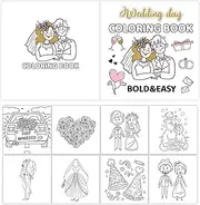 Wedding Coloring Books for Kids, Kids Activity Book for Coloring, 40 Pages Wedding Favors for Kids, Wedding Coloring Sheets for Boys, Girls, 4+ Years