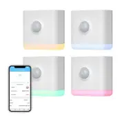 Multi-Function Night Light 4 Pack, Zigbee Repeater, 3-in-1 Combines a Motion ...