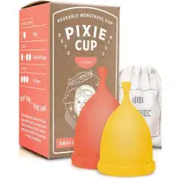 在飛比找蝦皮購物優惠-美國 Pixie 月亮杯 矽膠 Reusable menst