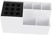Ipetboom Haircutter Box Hair Salon Storage Organizer Hair Tool Storage Box Scissors Case Abs Material Elegant Design