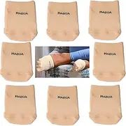 [MABUA] Anti-slip Breathable Half Toe No Show Socks Original Designer Nude 4 Pairs