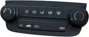 1 PCS AC Air Conditioning Switch Control Panel Black Compatible for Honda CRV CR-V 2007-2011