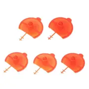 5Pcs Flat Fan Nozzle Professional Foaming Jet Glue Polyurethane Foam Nozzle