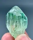 22 Gram Heated Green Kunzite Crystal – Terminated, Transparent & Undamaged
