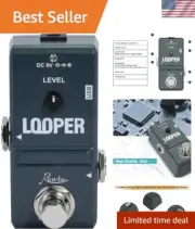 Electric Guitar Looper Pedal 10 Min Unlimited Overdub USB High-Quality