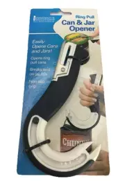 JOKARI Ring Pull Can & Jar Opener Elderly Senior Assist Non Slip Grip NIP