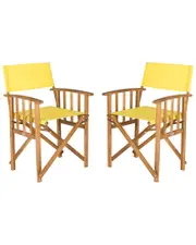 Safavieh Laguna Outdoor Set of 2 Director Chairs