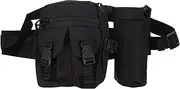 Stylish Water Bottle Pouch Versatile Fanny Pack Front Pockets for Outdoor Gear