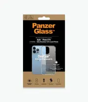 PanzerGlass ClearCase for iPhone 13 Pro (Black Frame)
