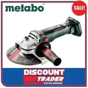 Metabo 18V Brushless Li-ion Angle Grinder 180mm 7” WB 18 LTX BL 180 - 613087840