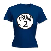 Alcohol Drunk 2 - Funny Novelty Womens T-Shirt T Shirt Tshirt