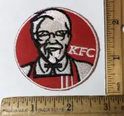 KFC Kentucky Fried Chicken Restaurant Colonel Sanders Logo Iron On Patch