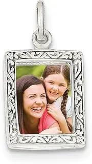 [Diamond2Deal] Women's 925 Sterling Silver Picture Frame Pendant