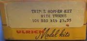 Ulrich HO - Triple Hopper B&O - CL