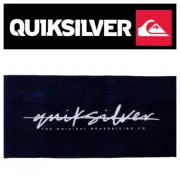 BNWT QUIKSILVER Brolly Buddy Velour Beach Towel 160cm x 80cm RRP $69.99 Navy