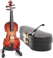 Odoria 1/6 Scale Dolls House Violin Miniature Musical Instrument Dollhouse Accessories