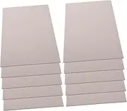 Veemoon 10pcs Thickened Double Sided Paperboard for DIY Crafts Durable Drawing Paperboard for Kindergarten Art Projects and Creative Activities