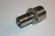 3/4 Tube x 3/4 MNPT 316ss Tube Adapter Fitting Ham-Let 739LMSS3/4X3/4