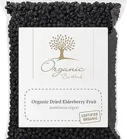 Organic Dried Elderberry Fruit (Sambucus Nigra) 180ml