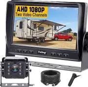 Camara De Reversa Para Carro Con Pantalla Monitor Sistema Parqueo Estaciomamient