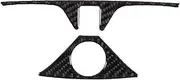 Compatible for BMW 2 Series F44 2020-2023 Soft Carbon Fiber Car Central Control Water Cup Holder Cover Trim Stickers Car Accessories