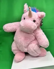 Unicorn Girls Backpack Pink Plush Cute Hobby Lobby 18" Toy PreOwned