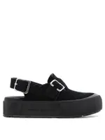 [Alexander Mcqueen] Alexander Mcqueen-Mount Slick Sandali Nero-Uomo 43