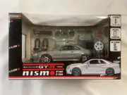 Auto Pro Shop 1/24 Nissan GTR R34 Nismo Model Car GunMetal (Slightly Damage Box)