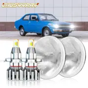 DOT Approved 7" Round Led Hi/Lo Beam Headlight For Toyota Corolla 1968-1979 (for: Jeep)