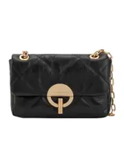 Vanessa Bruno Moon Quilted Shoulder Bag One size black