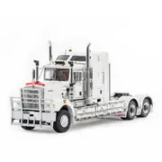 Drake Kenworth C509 Sleeper White Black Chassis Diecast Truck Model