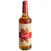 Torani Puremade Hazelnut Flavoring Syrup 750 mL Glass Bottle 880602518