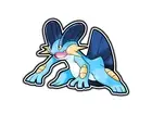Swampert Waterproof Vinyl Sticker Decal Die-Cut