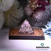 在飛比找momo購物網優惠-【SmileRocks 石麥】玫瑰石金字塔 3.9x3.9x