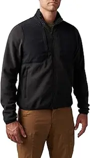 [5.11] 78038-019-2XL Mesos Tech Fleece Jacket - Black (2XL)