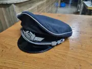 WW2 German Uniform Hat Army Luftwaffe Officers Visor Cap Headgear WWI Air Force