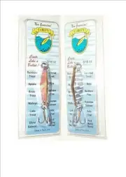 6x ASSORTED CURLY'S SILVER SERIES LURES 3/16 & 1/4oz FISHING